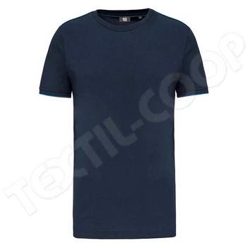 Designed To Work WK3020 Férfi Rövid Ujjú Póló navy/light royal