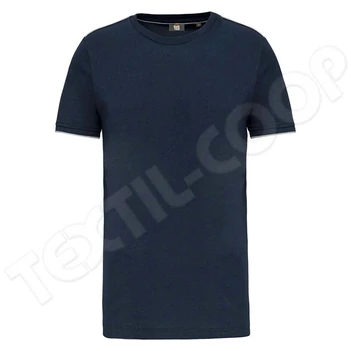 Designed To Work WK3020 Férfi Rövid Ujjú Póló navy/silver