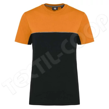 Designed To Work WK304 Eco-Friendly T-Shirt black/orange