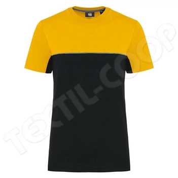Designed To Work WK304 Eco-Friendly T-Shirt black/yellow