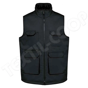 Designed To Work WK607 Padded Multi-Pocket Vest black