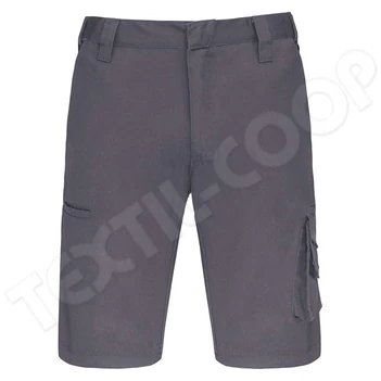 Designed To Work WK763 Multi Pocket Workwear Shorts grey