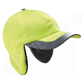 Designed To Work WKP122 Neon Winter Cap - 6 Panels yellow