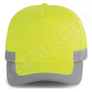 Designed To Work WKP123 Neon Cap - 5 Panels yellow