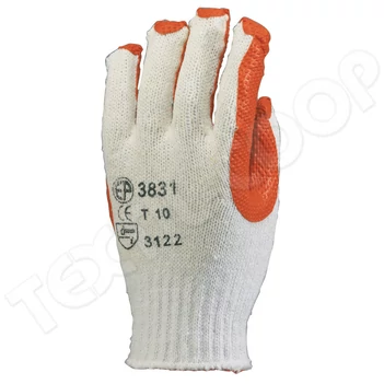 3831 mártott vulkanizált latex kesztyű - 10