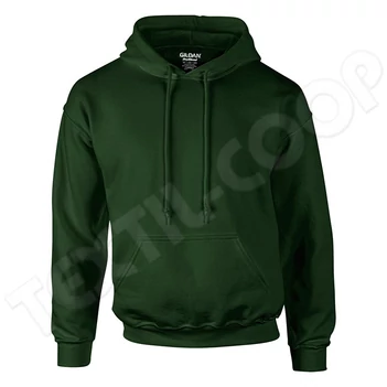 Gildan GI12500 Dryblend Hooded Sweatshirt forest green