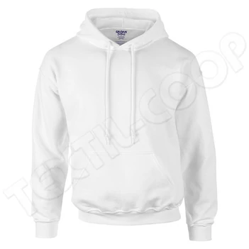 Gildan GI12500 Dryblend Hooded Sweatshirt white