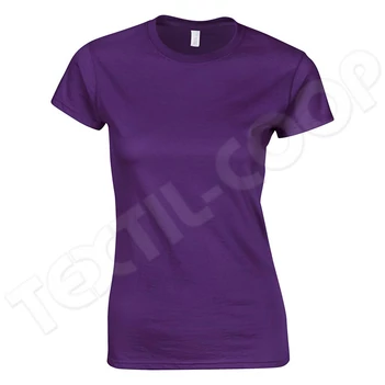 Gildan GIL64000 Softstyle Ladies T-Shirt purple