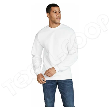 Gildan GISF000 Softstyle Midweight Fleece Crewneck white