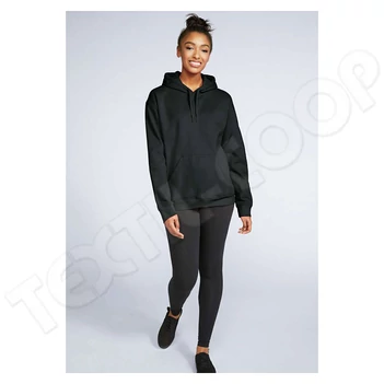 Gildan GISF500 Softstyle Midweight Fleece Hoodie black