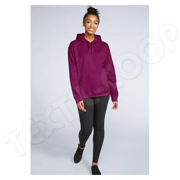 Gildan GISF500 Softstyle Midweight Fleece Hoodie maroon