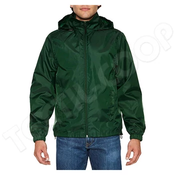 Gildan GIWR800 Hammer Unisex Windwear Jacket forest green
