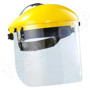 Arcvédő plexi homlokpánttal