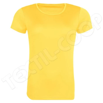 Just Cool JC205 Women's Recycled Cool T sun yellow