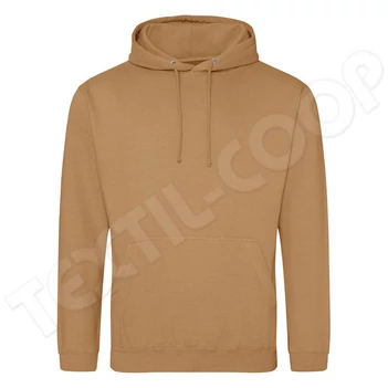 Just Hoods AWJH001 College Hoodie caramel latte