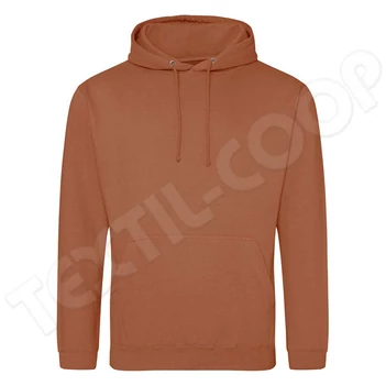 Just Hoods AWJH001 College Hoodie ginger biscuit