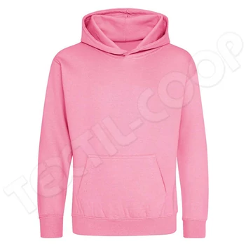 Just Hoods AWJH001J Kids Hoodie candyfloss pink