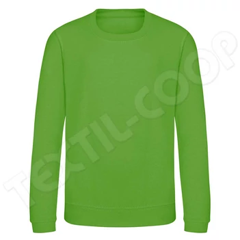 Just Hoods AWJH030J Kids Awdis Sweat lime green