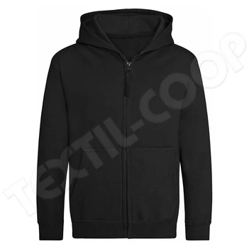 Just Hoods AWJH050J Kids Zoodie jet black