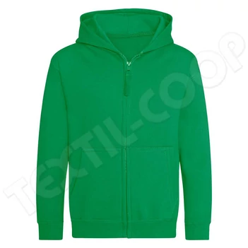 Just Hoods AWJH050J Kids Zoodie kelly green