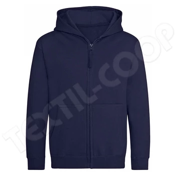 Just Hoods AWJH050J Kids Zoodie oxford navy