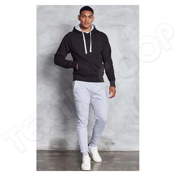Just Hoods AWJH101 Graduate Heavyweight Hoodie black