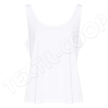 Just Ts JT017 Women's Tank Top solid white