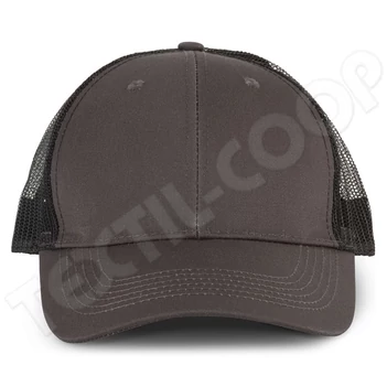 K-UP KP110 Oekotex Certified Trucker Cap grey/black