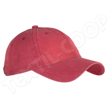 K-UP KP165 6 Panels Vintage Cap red