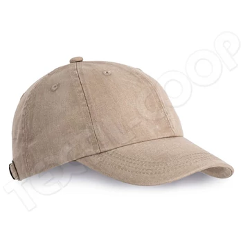 K-UP KP165 6 Panels Vintage Cap sand washed