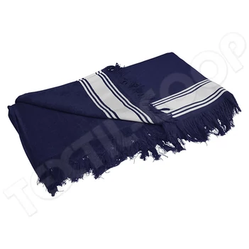 Kariban KA128 Fouta Towel navy/white