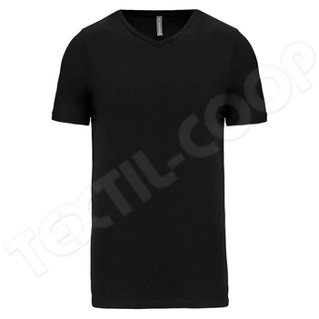 Kariban KA3014 Férfi Rövid Ujjú V-Nyakú Póló black