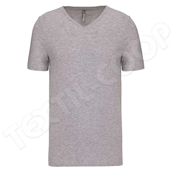 Kariban KA3014 Férfi Rövid Ujjú V-Nyakú Póló grey