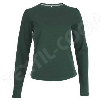 Kariban KA383 Női Hosszú Ujjú Póló forest green