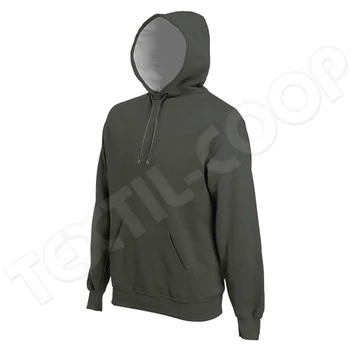 Kariban KA443 Hooded Sweatshirt khaki
