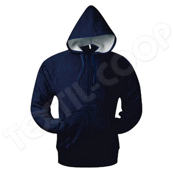 Kariban KA444 Full Zip Hooded Sweatshirt navy