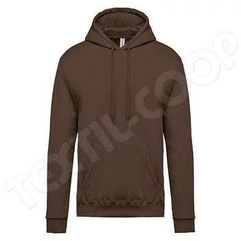 Kariban KA476 Hooded Sweatshirt chocolate