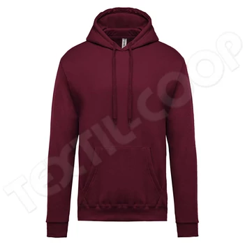 Kariban KA476 Men's Hooded Sweatshirt wine