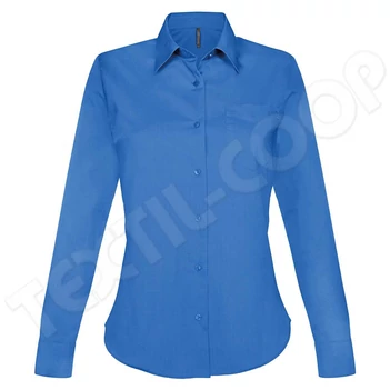 Kariban KA549 Jessica Long-Sleeved Shirt royal blue