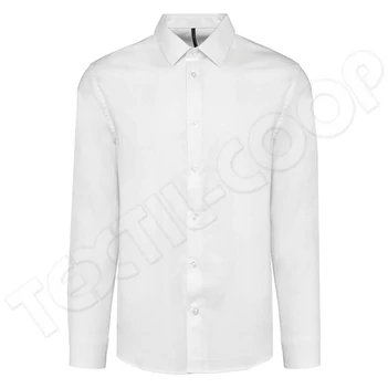 Kariban KA595 Long-Sleeved Easy Care Shirt white
