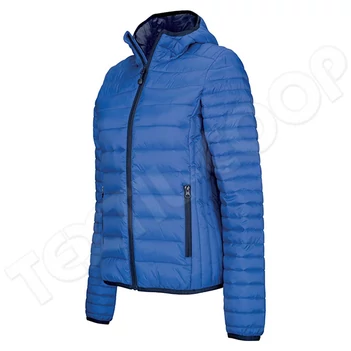 Kariban KA6111 Ladies' Lightweight Hooded Jacket royal blue