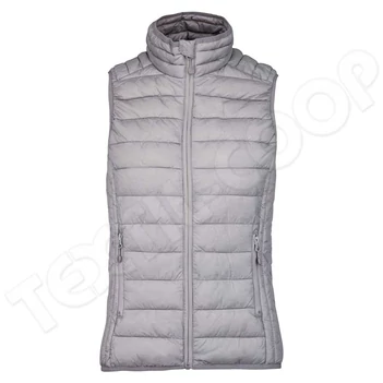 Kariban KA6114 Ladies' Lightweight Sleeveless Jacket silver