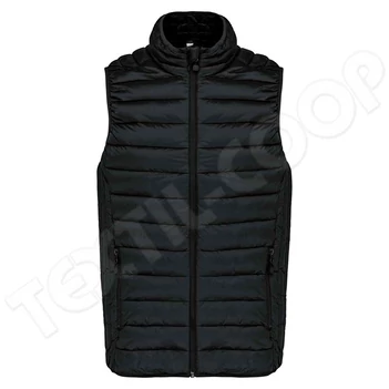 Kariban KA6114 Ladies' Sleeveless Fake Down Jacket black