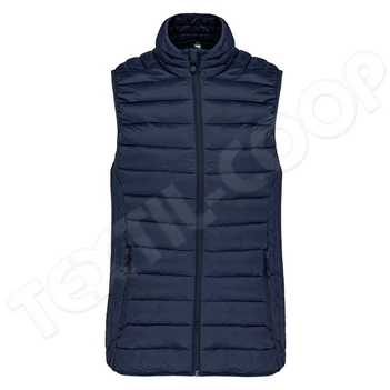 Kariban KA6114 Ladies' Sleeveless Fake Down Jacket navy