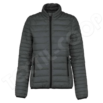 Kariban KA6121 Ladies' Lightweight Padded Jacket marl dark grey