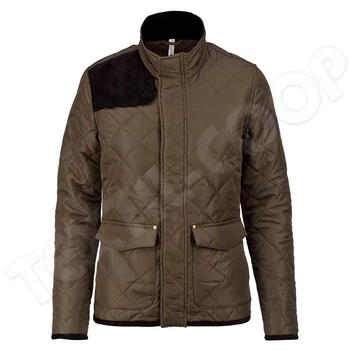 Kariban KA6127 Ladies' Quilted Jacket green/black