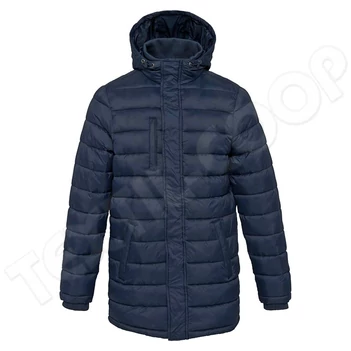 Kariban KA6128 Lightweight Hooded Padded Parka navy