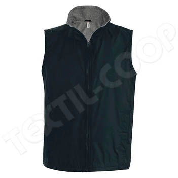 Kariban KA679 Record - Fleece Lined Bodywarmer black/grey