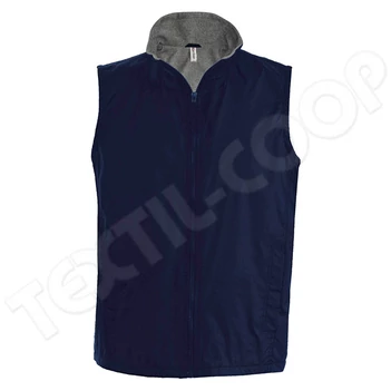 Kariban KA679 Record - Fleece Lined Bodywarmer navy/grey