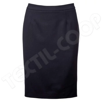 Kariban KA732 Pencil Skirt navy